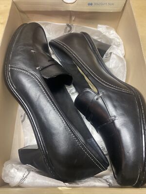 Womens Softwalk RIMINI Black dress heels shoes  9.5 NARROW 