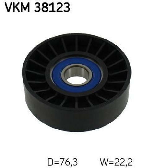 Skf Poulie-Tendeur, Courroie Trapézoïdale À Nervures Vkm 38123 Vkm38123 Mercedes-Benz - Image 2