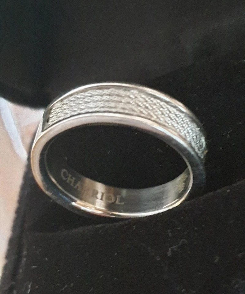 CHARRIOL-FOREVER COLLECTION-SZ 7-Stainless Steel Cable Ring - Image 3 of 3