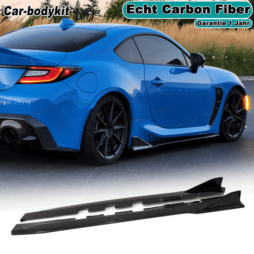 Paar Carbon Schweller Seitenschweller Passt für TOYOTA GR86 Subaru BRZ 2022-2024 - Bild 1 von 9