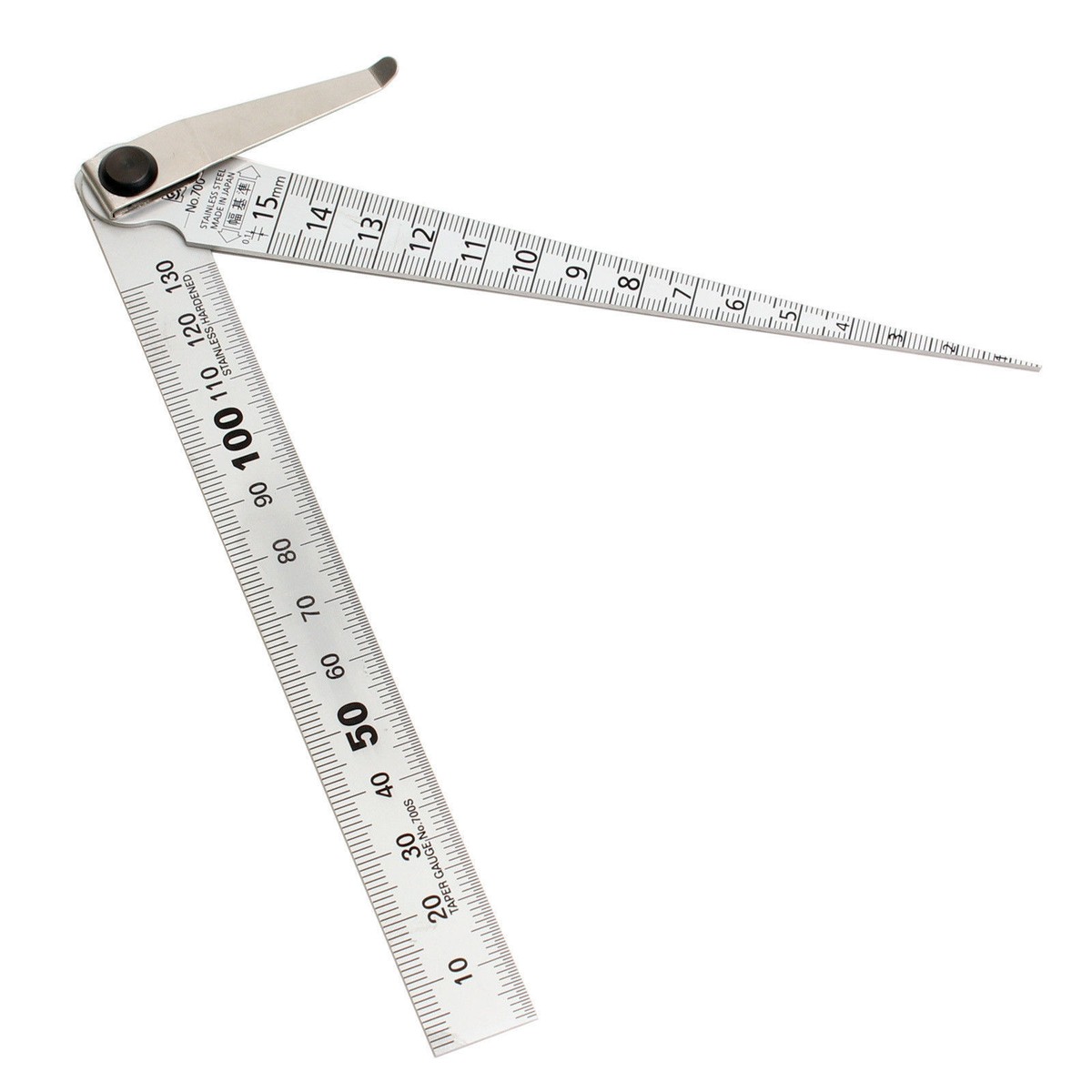 Inspection Gauge Ruler Hole Size Inspection Tools Stainless