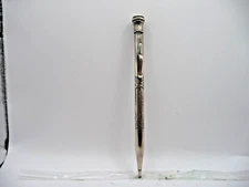 Wahl-Eversharp Vintage Sterling Silver Pencil--l.lmm---Hand Engraved