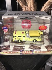 Code 3 FDNY MACK CF MOTOR 58 PUMPER KALK #12355.    1/64 MASSSTAB