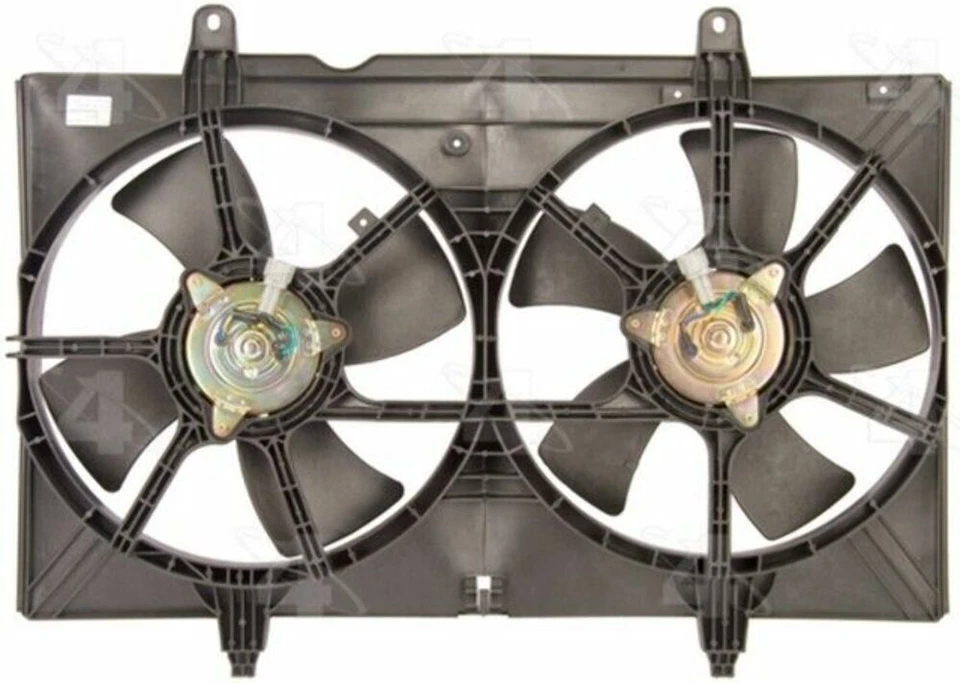 Four Seasons Dual Radiator and Condenser Fan Assembly P/N:75609 - Image 4 of 4