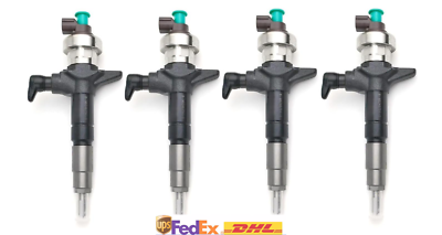 4X Fuel Injector 295050-1540 8-98246751-0 For Isuzu 4JJ1 D-MAX