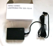 LANTRONIX 520-155R AC POWER SUPPLY ADAPTER GROUP WEST 10FA3-12090C 10FA312090C