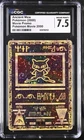CGC 7.5 NEAR MINT+ Ancient Mew Holo Promo Pokemon Movie 2000 Pokemon Card