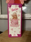 Vintage Barbie Mattel Pink Plastic Storage Carry Case Closet 1990s 11” Tall