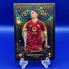 Dybala AS Roma 2023-24 Topps Merlin UEFA Club Mystic Nights Insert
