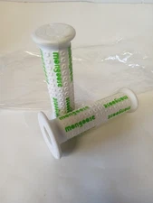 Mongoose BMX Replica Custom Fs1 Grips Green/White New ⭐ Read