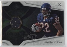 2008 Upper Deck Icons Future Stars Materials Silver Matt Forte ' #FSM29 2k3