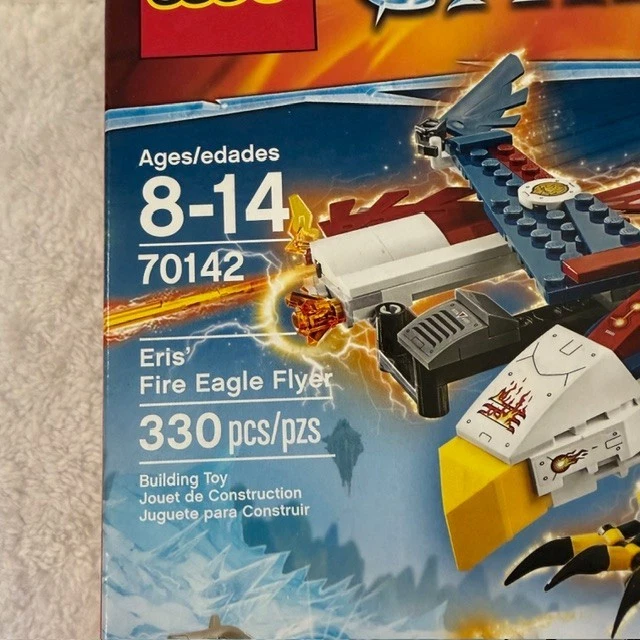 NOVO LEGO 70142 Legends Of Chima Eris Fire Eagle Flyer 2014 aposentado DANO NA CAIXA - Imagem 2 de 4