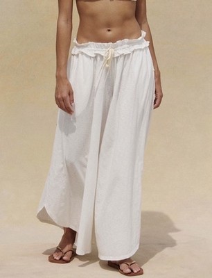 free people Ladies Elara Cotton Pants Size Large 