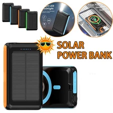 30000mAh Power Bank Magnetic Battery Pack Wireless Charger for iPhone 16/15/14