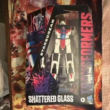 Hasbro Transformers Shattered Glass Starscream Transforming Jet Action Figure