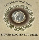 1955 S Roosevelt Dime 90% Silver BU US Coin Plus History Slightly Over Melt !