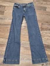 Girls Size 12 Bootcut Wrangler Jeans In A Size 12 With Adjustable Waist