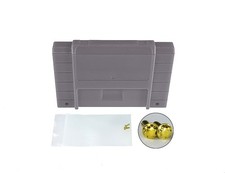 Super Nintendo SNES Gray Game Cartridge Shell Made in USA 