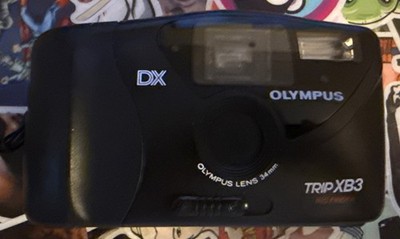 Olympus Trip XB3 35mm Point And Shoot Camera Black