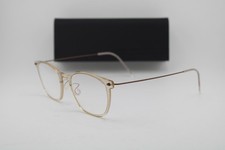 NEW LINDBERG NO. 003/146EV 6609 COL. U12 CLEAR BROWN AUTHENTIC EYEGLASSES 47-20