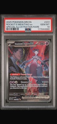 Team Rocket's Mewtwo ex #231 from Destined Rivals ((2025)) – Pokémon card
