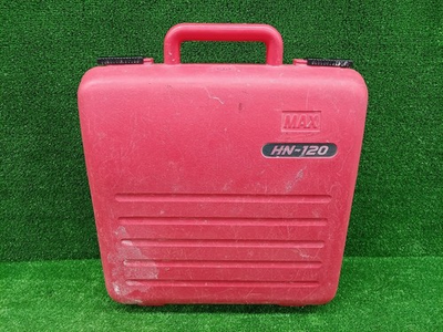 #ad Max HN 120 Super Nailer High Pressure Concrete Red Pin Nailer Working Tested $248.90