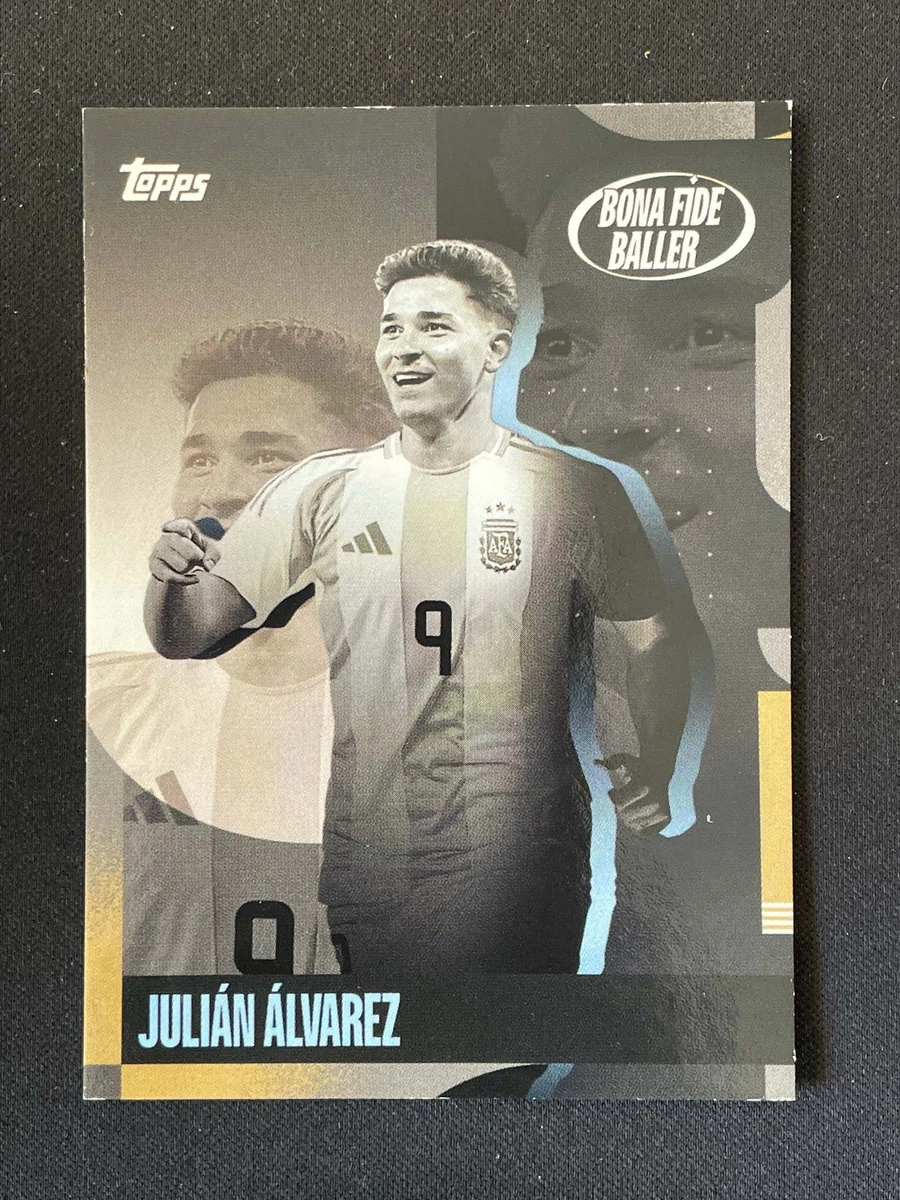 Topps Argentina Team Set 2024-25 Julian Alvarez #46 for sale | eBay