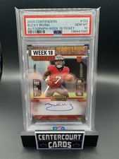 2024 Contenders - Rookie Ticket Bucky Irving Psa 10 Week 18 Ticket Auto /18
