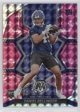 2022 Panini Mosaic Rookies Pink Camo Mosaic Prizm Daniel Bellinger #362 2qw