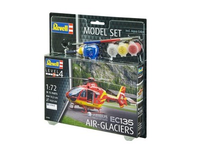 REVELL 64986 Model Set EC135 AIR-GLACIERS # NEU in OVP # Plastic Bausatz