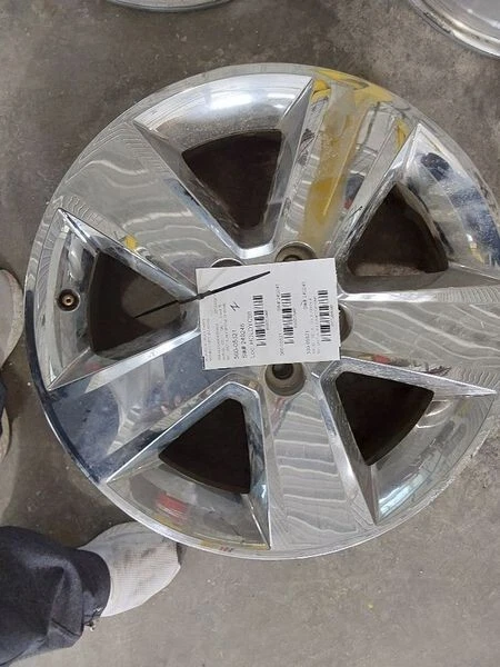 2011-2015 Chevrolet Equinox Wheel Rim 18x7, 5 spoke (opt RSX) OEM - Image 3 of 4