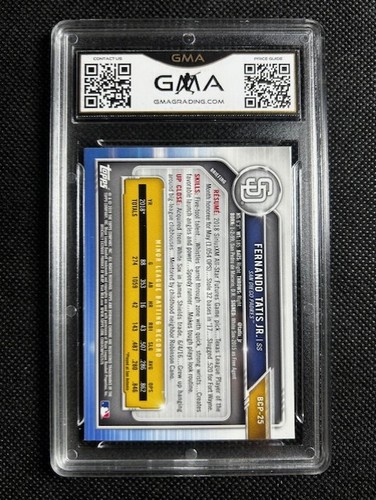 2019 Bowman Chrome Prospects Fernando Tatis Jr #BCP-25 PSA 10 GEM MT Rookie RC - Picture 2 of 2