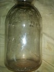 VINTAGE CREAM TOP PALMERTON SANITARY DAIRY PENNSYLVANIA-MILK BOTTLE w/ SPOON — photo 2