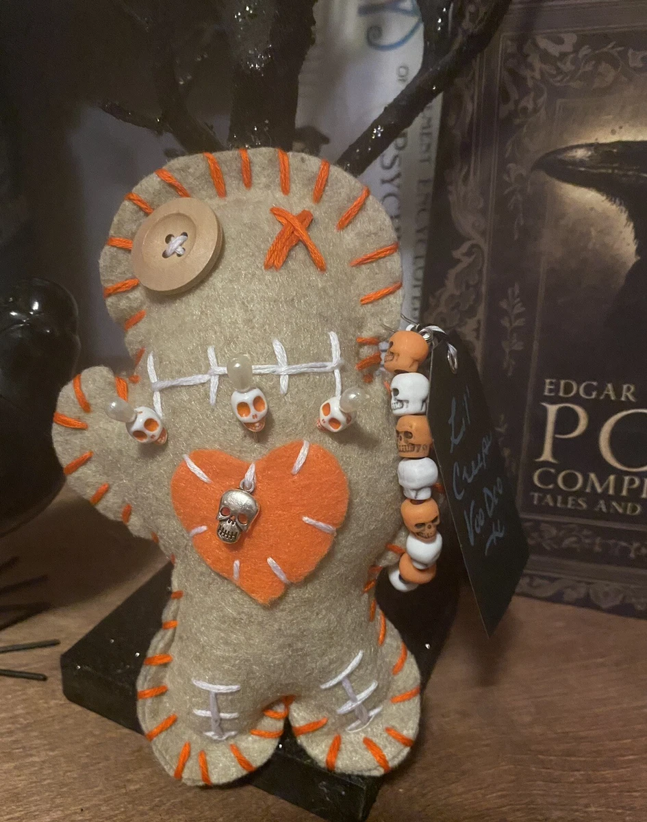 Lil Creeps Voodoo Doll Skull Bracelet Skull Pins 7 In Haunted