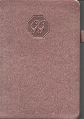 GO GIRL BUDGET PLANNER - MONTHLY - ROSE GOLD - NO STICKERS/INNER CARD