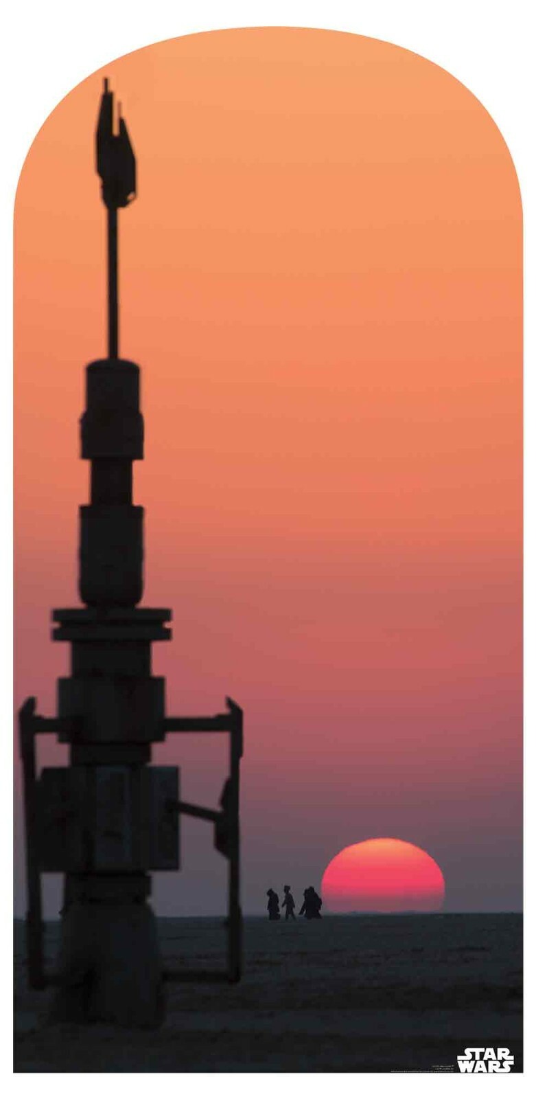 Star Wars Jakku Sunset Official Cardboard Cutout Backdrop / Standee