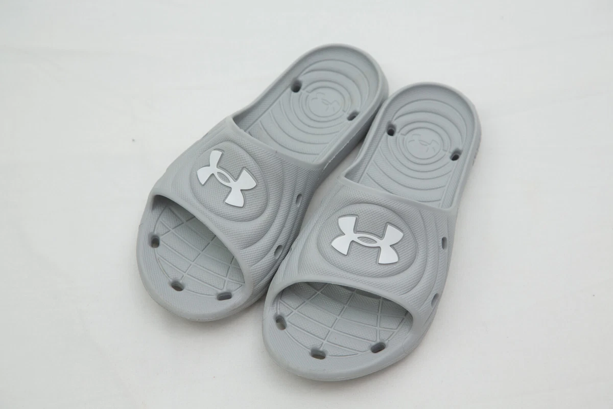 Under armour shop waterproof slides