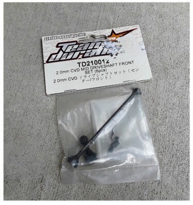 Vintage Team Durango TD210012 CVD Mid Driveshaft Front DEX410 v3 v4 DEX410R v3