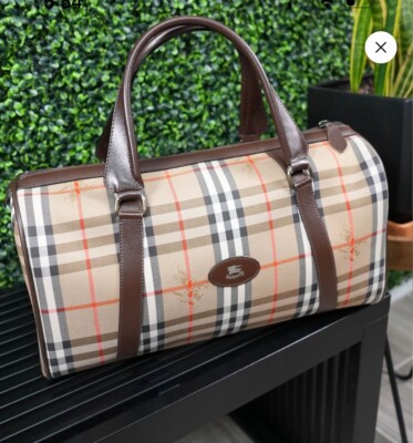 Burberry Small Boston Travel Bag