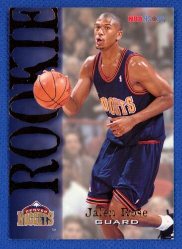 1994-95 NBA Hoops #320 Jalen Rose Denver Nuggets Rc + 4 more  NM-MT - Zdjęcie 1 z 5