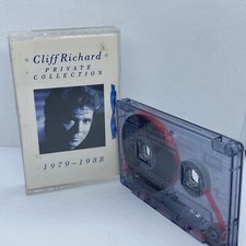 CLIFF RICHARD PRIVATE COLLECTION 1979 - 1988 cassette tape album