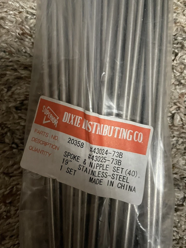 "Radios Harley Davidson 19"" acero inoxidable (40) 43024-73 43025-73". Foto 3 de 3