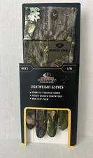 Mossy Oak Obsession Lightweight Gloves Form fit,touch screen,non slip palm,L/XL