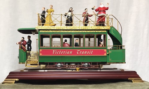 Vintage 1996 Maisto Animated North Pole Express Musical Victorian Trolley- WORKS - Picture 18 of 23
