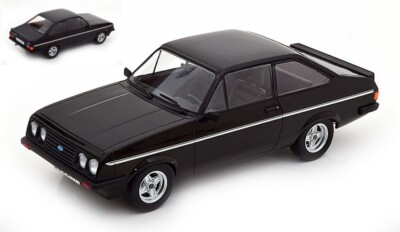 Model Car Scale 1:18 ModelCarGroup FORD ESCORT MKII RS 2000 BLACK Diecast