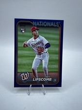 Trey Lipscomb 2024 Topps Update #US143 Royal Blue Border  Rookie Nationals RC