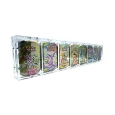 Acrylic Case fits 8x Pokemon Mini Tin Prismatic Evolutions
