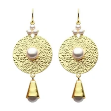 HOUSE OF THE DRAGON, Princess Rhaenyra Targaryen Dangle Drops Earrings - 1" x 1"