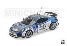 1/43 Porsche Cayman GT4 Clubsport Nürburgring 24h 2016 Diecast Racing Model