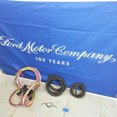 #ad 1980 1986 Ford Truck or Bronco Wire Harness Fuse Block Upgrade Kit hot rod $159.95